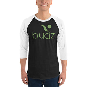Open image in slideshow, Budz 3/4 sleeve Raglan shirt
